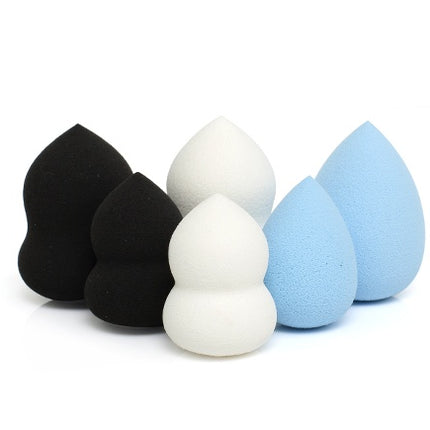Wet and Dry Water Drop Sponge Puff - Soft, Versatile Make
