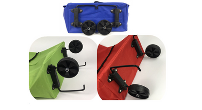 Premium Folding Shopping Cart with Wheels