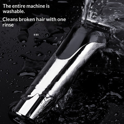 5-in-1 Electric Hair Clipper Set with Precision Blades