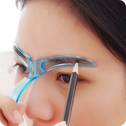Eyeliner Stencil Card for Precise Eyebrow Makeup, 1pc
