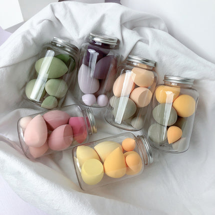 Set of 7 Beauty Eggs - Versatile Makeup Application Tools