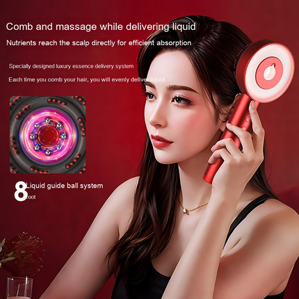 Scalp Massager Comb – Ergonomic Head Massage Brush for Stress Relief