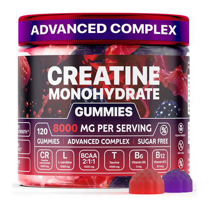 Vegan Muscle Support Gummies – Energy & Recovery Support