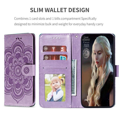 Mandala Leather Phone Case - Durable & Stylish Protection