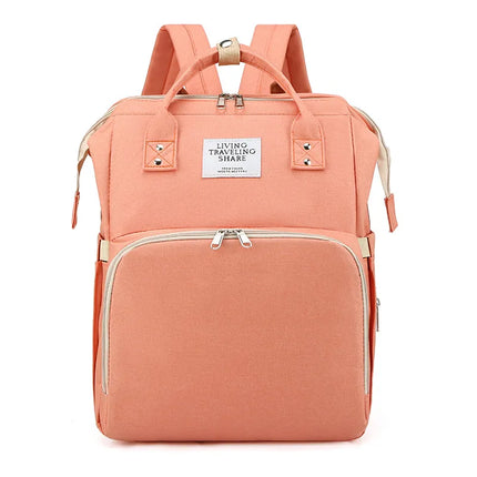 Large-Capacity Mommy Bag – Durable Diaper Bag with Insulated Pockets
