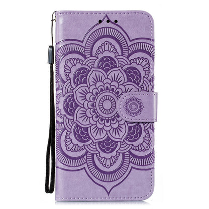 Mandala Leather Phone Case - Durable & Stylish Protection