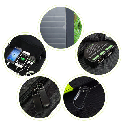 Solar Power Charger - Portable, Fast Charging Technology
