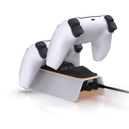 Dual Charger for PS5 Wireless Gamepad - Fast Charging & C