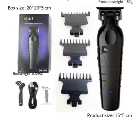 Kemei Cordless Hair Clipper Set – Adjustable Blade Grooming Trimmer
