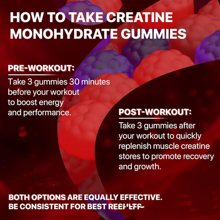 Vegan Muscle Support Gummies – Energy & Recovery Support