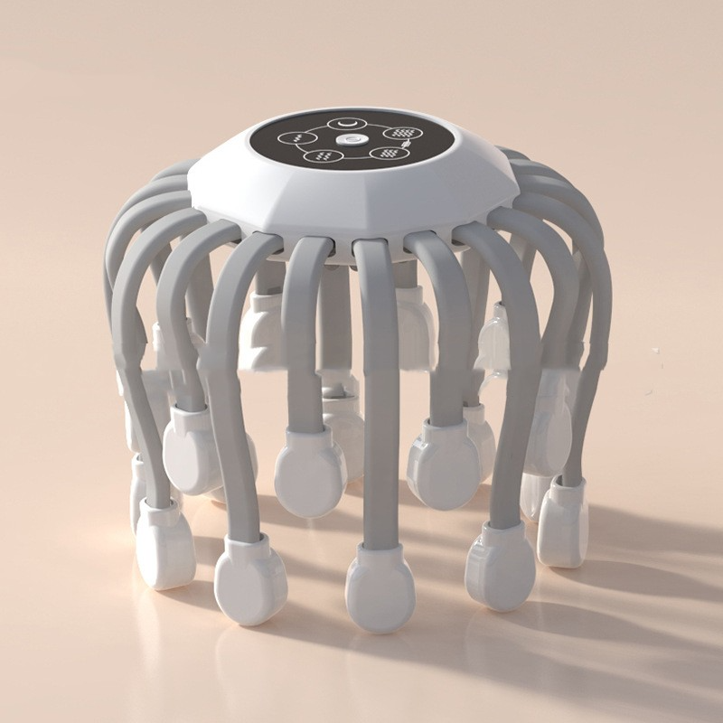 Trending Buy™ Rechargeable Full Head Scalp Massager with Red Light