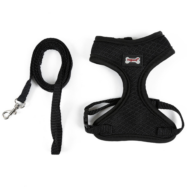 Anti-Skid Adjustable Cat Harness – Breathable Safety Vest for Cats