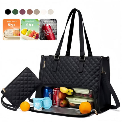 Women’s Insulated Lunch Bag – Stylish Leakproof Lunch Tote