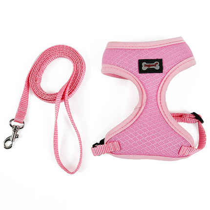 Anti-Skid Adjustable Cat Harness – Breathable Safety Vest for Cats