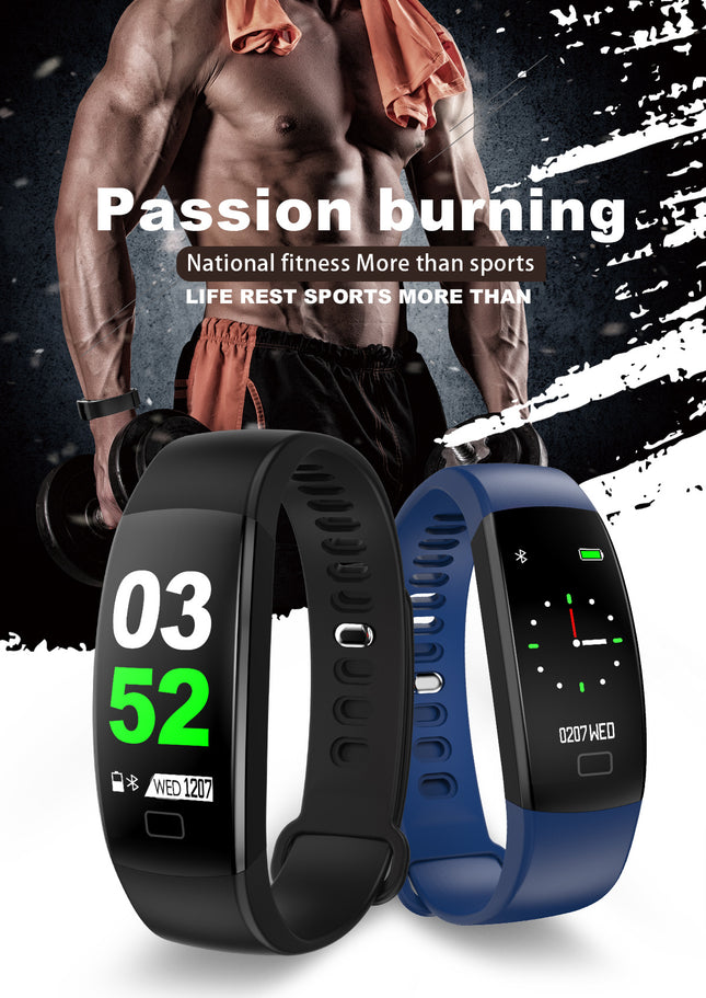 F64 Smart Bracelet: Sports Mode & Heart Rate Monitor