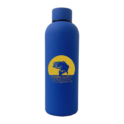 17oz Stainless Steel Water Bottle – Leakproof with Rubberized Grip