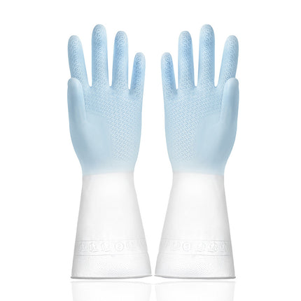 Waterproof Rubber Latex Dishwashing Gloves - Durable | Kitchen Wash Golves