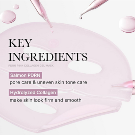 Hydrating Collagen Facial Mask – Moisturizing Rejuvenating Skin Care Mask