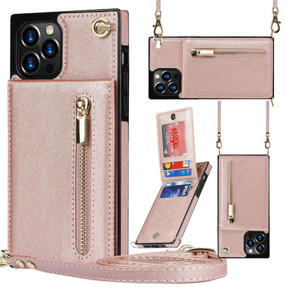 Leather Mobile Phone Case - Messenger Style, Protective cover