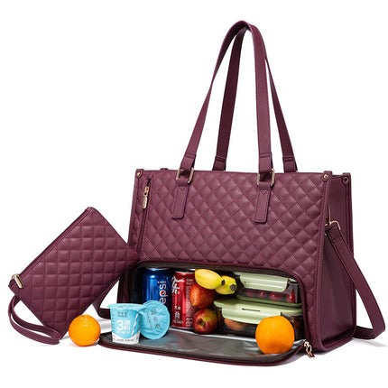 Women’s Insulated Lunch Bag – Stylish Leakproof Lunch Tote