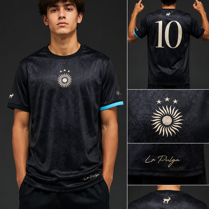 La Pulga Jersey Messi No. 10 Special Edition Soccer Jersey