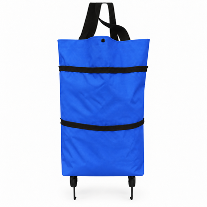 Premium Folding Shopping Cart with Wheels