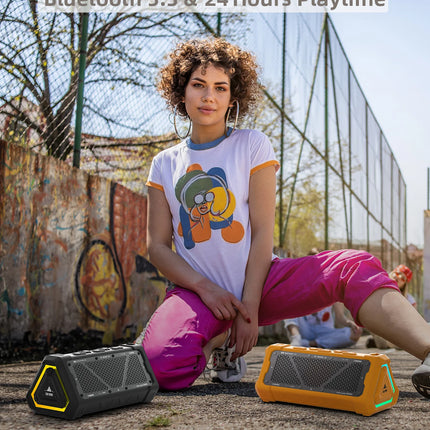 MLOVE P3 Outdoor Bluetooth Speaker, 40W Output Power Bluetooth 5.3 Speaker