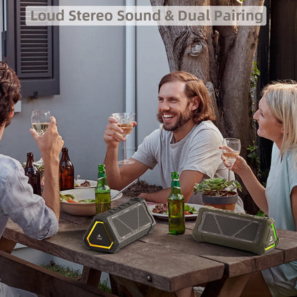 MLOVE P3 Outdoor Bluetooth Speaker, 40W Output Power Bluetooth 5.3 Speaker