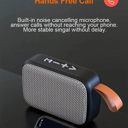 Portable Speakers Outdoor Bluetooth 5.0 Mini Oxford Loudspeaker Wireless