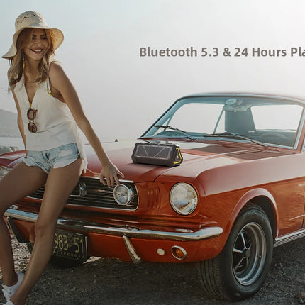 MLOVE P3 Outdoor Bluetooth Speaker, 40W Output Power Bluetooth 5.3 Speaker