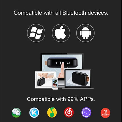 Portable Speakers Outdoor Bluetooth 5.0 Mini Oxford Loudspeaker Wireless