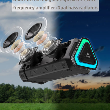 MLOVE P3 Outdoor Bluetooth Speaker, 40W Output Power Bluetooth 5.3 Speaker