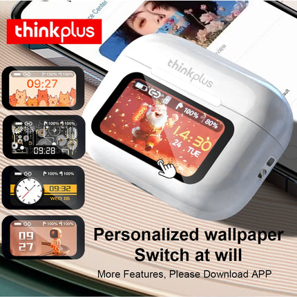 Original Thinkplus Wireless Bluetooth Earbuds with ANC, HD Mic Calls