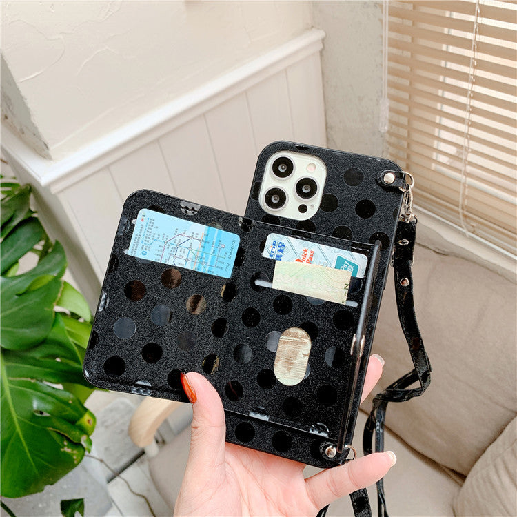 Diagonal Card Mobile Case - Durable, Full Protection