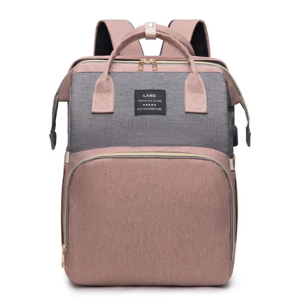 Large-Capacity Mommy Bag – Durable Diaper Bag with Insulated Pockets