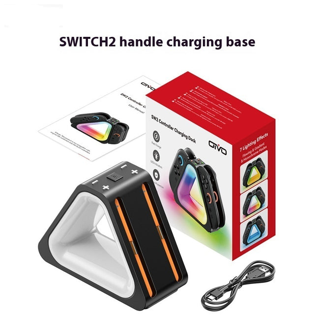 Switch2 Handle Charger Base - Dual Fixed Charging Station