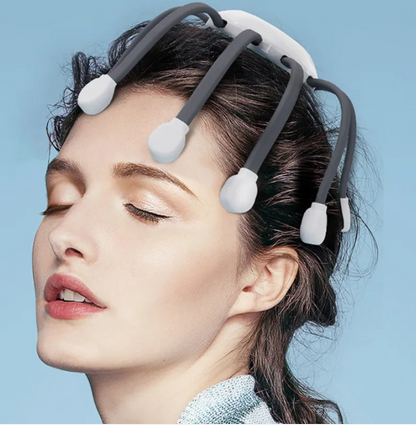 Trending Buy™ Rechargeable Full Head Scalp Massager with Red Light