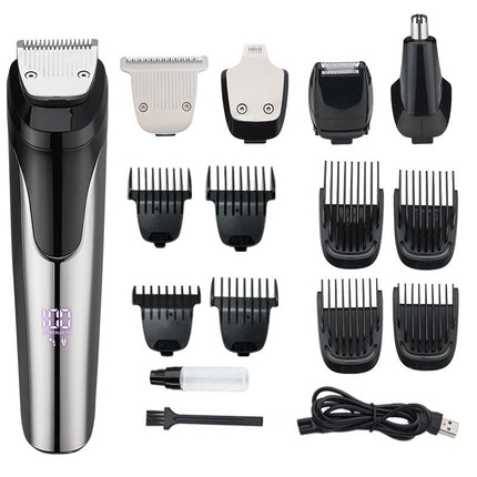 5-in-1 Electric Hair Clipper Set with Precision Blades