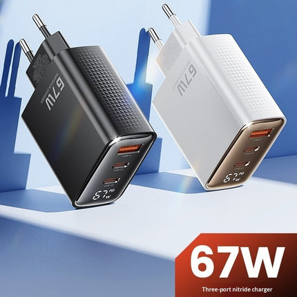 Xingrui Series Fast Charging Black Charger with Digital Display