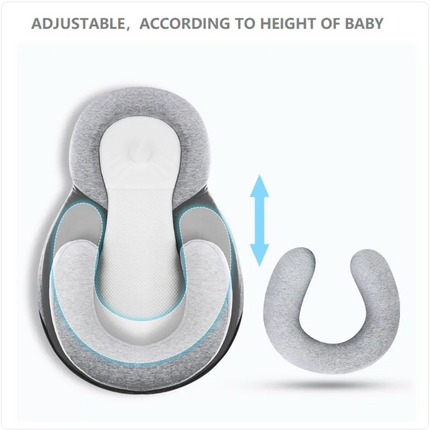 Baby Anti-Spit Up Pillow – Washable Ergonomic Support Cushion