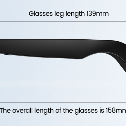 AI Smart Camera Glasses – HD Video & Voice Control Glasses