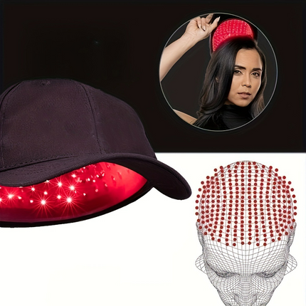 Red Light Therapy Cap – Portable Adjustable Hair Care Cap