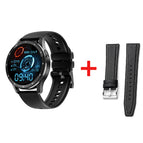 Black (Body & Strap ) + Black Leather Strap