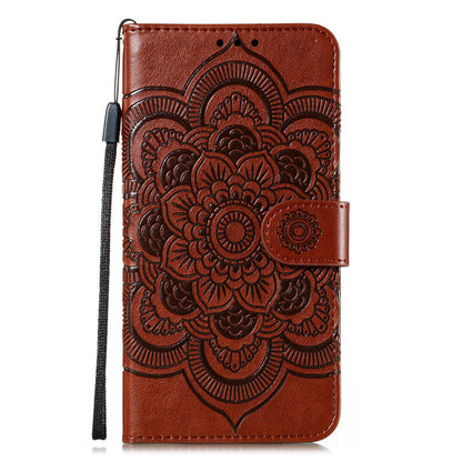 Mandala Leather Phone Case - Durable & Stylish Protection