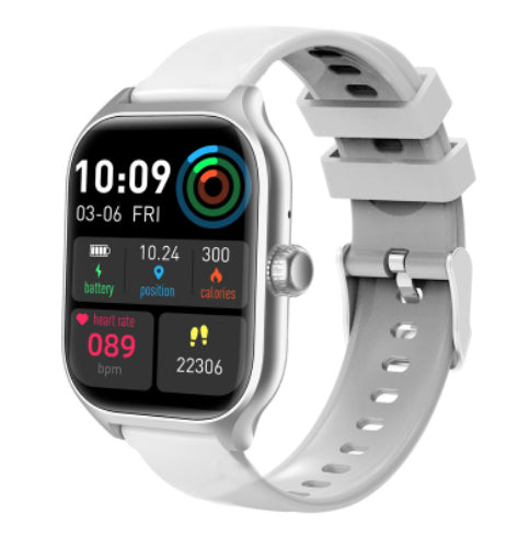Bluetooth Smart Watch - Full Touch Screen, Heart Rate Monitor