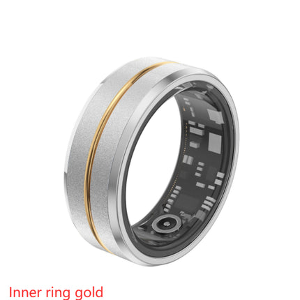 Smart Ring - Heart Rate & Blood Oxygen Monitor, IP68 Water Resistance