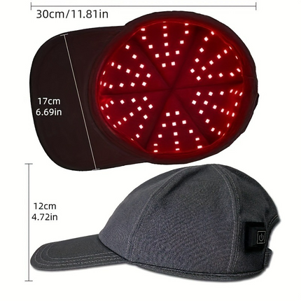 Red Light Therapy Cap – Portable Adjustable Hair Care Cap