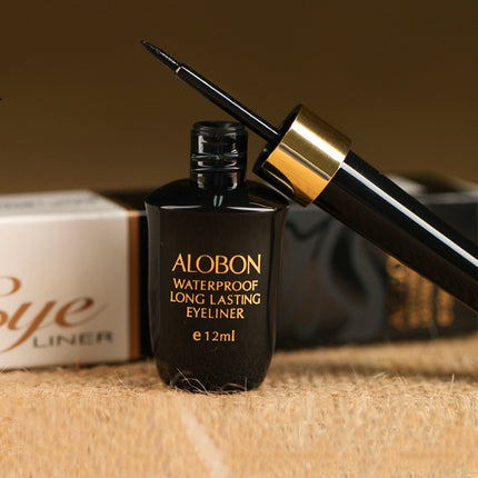 Quick Dry Liquid Eyeliner Pen - 12ml, Hard Tip Applicator