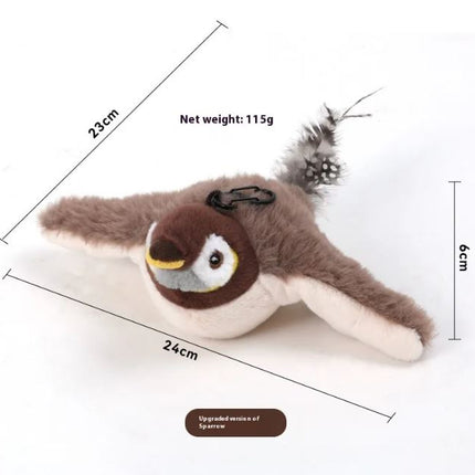 Flapping Bird Cat Toy – Interactive Motion Toy for Active Cats