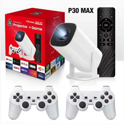 4K HD Gaming Projector – Ultra-Clear Low-Lag Home Theater Projector